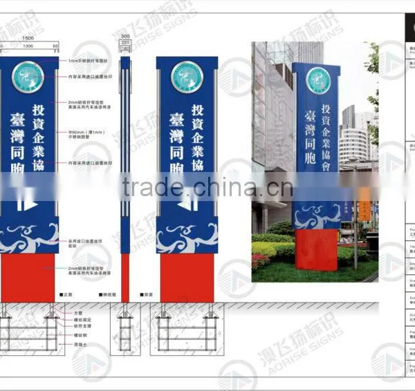 CE/ROHS guide outdoor hospital sign