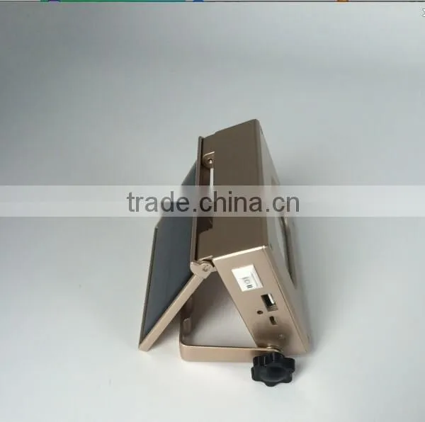 Incomparable LED Rechargeable Lighting 10 Watt Led Portable Light With Solar Panel 2016 Latest Wholesale IP65