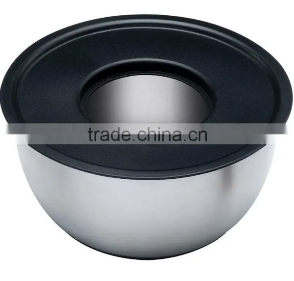 Stainless Steel Mixing Bowl With Silicon Bottom Supplier's Choice photo-2