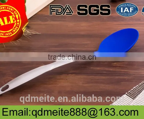 2016 Heat Resistant Food Grade Silicone Cooking Spoon
