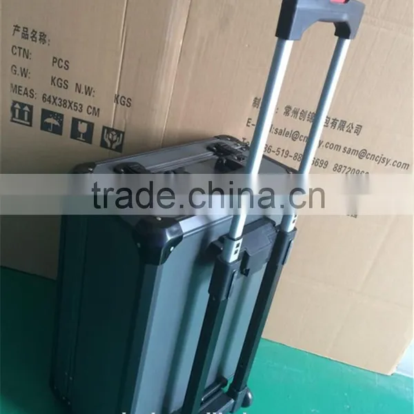 Chian Prefessional Factory Aluminum Trolley Case With Wheels photo-5