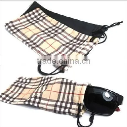Custom Microfiber Drawstring Double Pull Pouch photo-5
