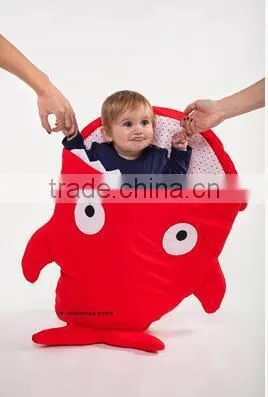 Plush Shark Animal Shape Baby Sleeping Bag,Cotton Baby Sleeping Bag Wholesale,Baby Sleeping Bag Cotton photo-2