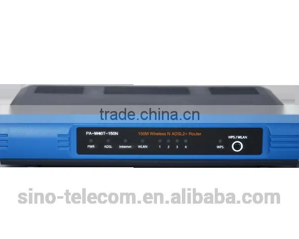 Sino-Telecom High-speed DSL Modem Router/Wireless N Access Point/ 4-port Ethernet Router photo-2
