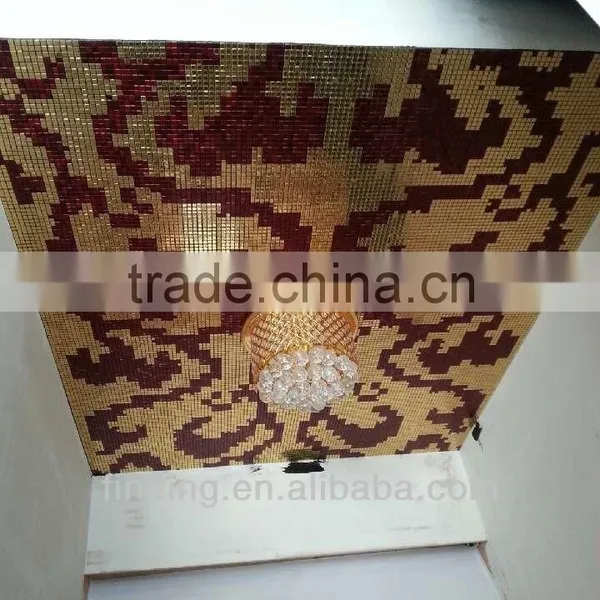 Self-adhesive Acp Mosaic Aluminium Composite Wall Panel Ceramic Tile photo-6