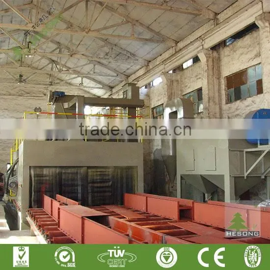 Environmental Protection Equipment Q69 Series Continuous Pass-through Shot Blasting Machine photo-2