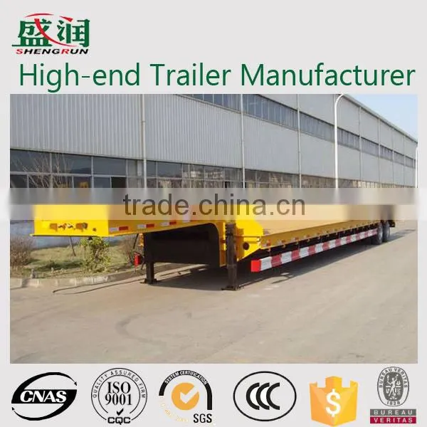 Low Bed Truck Semi Trailer,Lowbed Semi Trailer For Transport Heavy Cargo And Excavator (demension Optional) photo-2