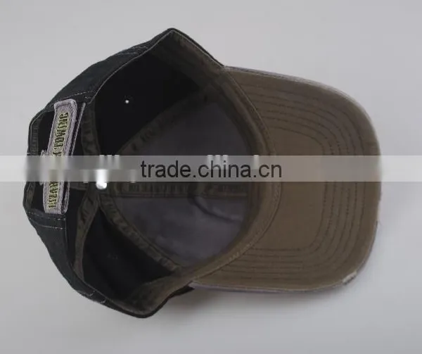 Pre-curved Gray Men Outdoor Baseball Cap photo-4