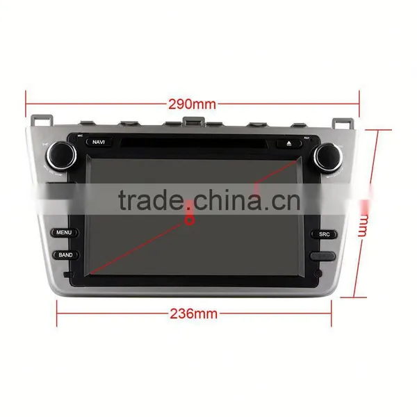 8 Inch Android 4.4 Quad Core Car DVD GPS for Mazda 6 2008 - 2012 With Bluetooth Handsfree photo-6