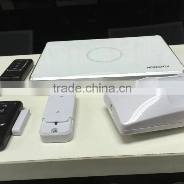 HongHui A1 GSM SMS Alarm Wireless Home Burglar Security System With Remote Controller Door Magnetic Sensor PIR photo-4