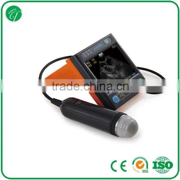 Frequency Convex Probe Portable Veterinary Ultrasound Machine