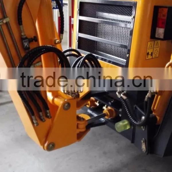 Mini Automatic WZ22-10 1200kg Backhoe Loader For Farm photo-5