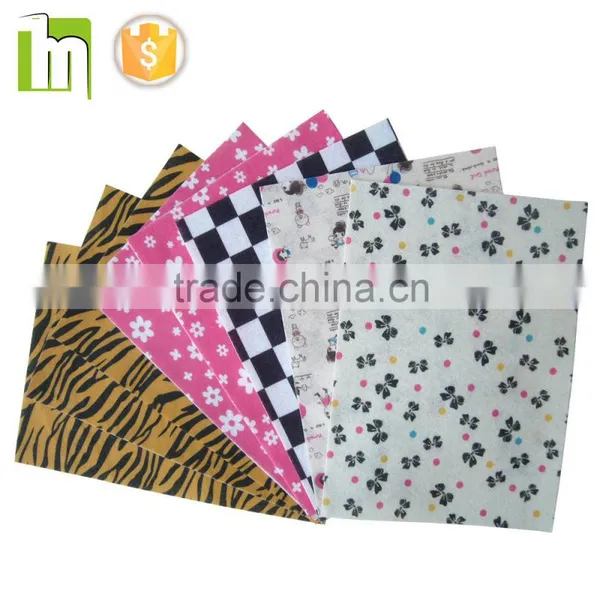 A4 Printed Felt for Craft, Color Felt Fabric Crafts