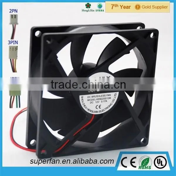 92*92*25mm Brushless dc Fan 12v, 12v dc Fan Price With Factory Price