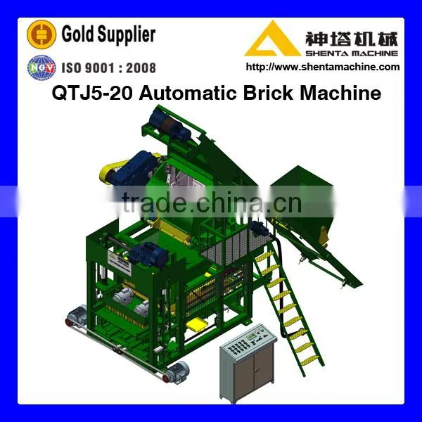QTJ 5-20 Block Making Machine in Laos photo-2