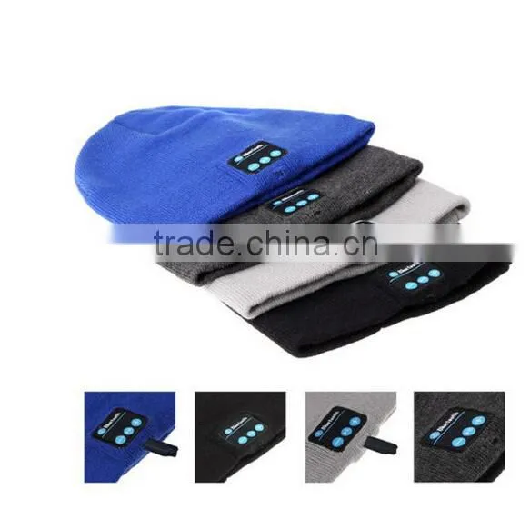 Keep Warm Bluetooth Talking Music Speaker Hat / Bluetooth Music Hat / Wireless Bluetooth Headphone Beanie Hat photo-2