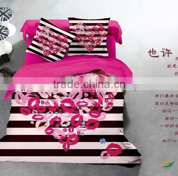 Home Textiles,3D Bedding Sets Including Duvet Cover , Pillowcase,flat Sheet