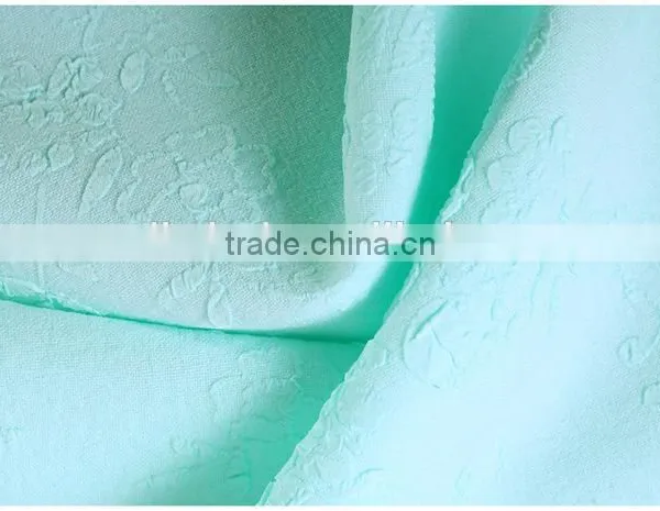 Nantong Textiles 100% Polyester Soft Warp Knitted Elastic Fabric for Autumn Fashion photo-3