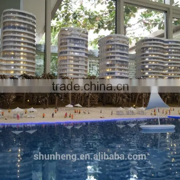 1/80 Scale Sanya Resort Building Model With Perfect Landscape Layout photo-4