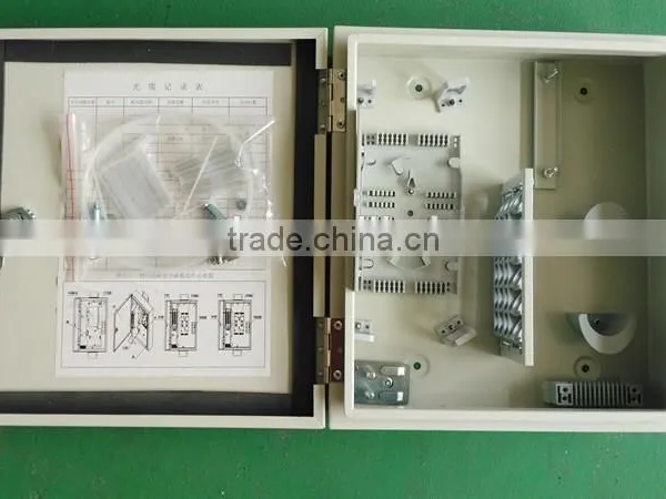 Wall Mount ODF With 24 Fibers/ 24 Fiber Optical Distribution Frame photo-3