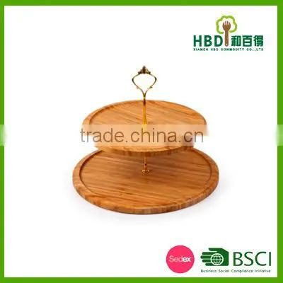 Bamboo Bilayer Lazy Susan photo-5