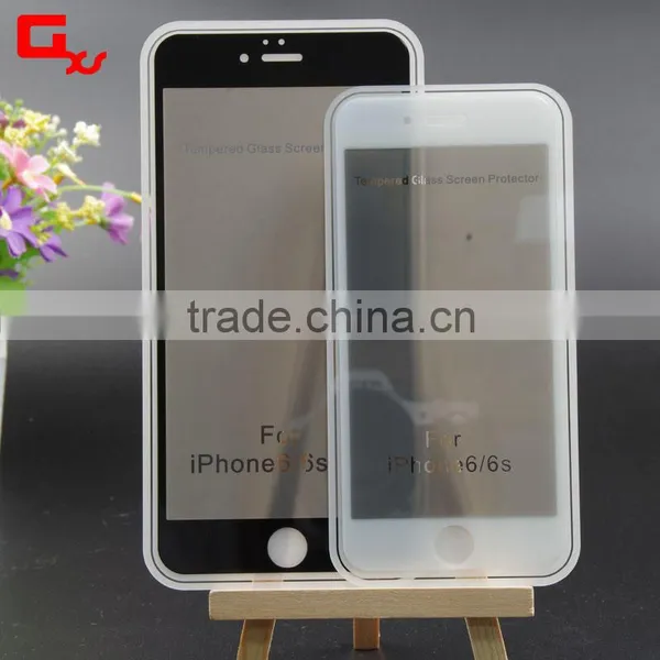 Peep-proof Screen Guard Full Covered 2.5D Ultra-thin Premiun Tempered Glass Screen Protector for Iphone6/6s