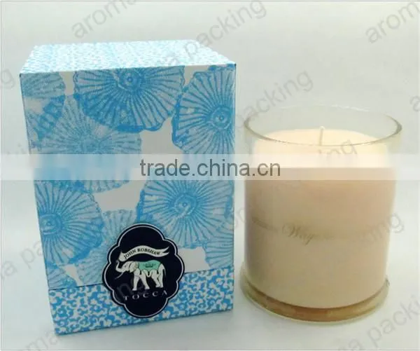 High Quality Flat Candle Box With Custom Different Design for Scented Candle Packing photo-2