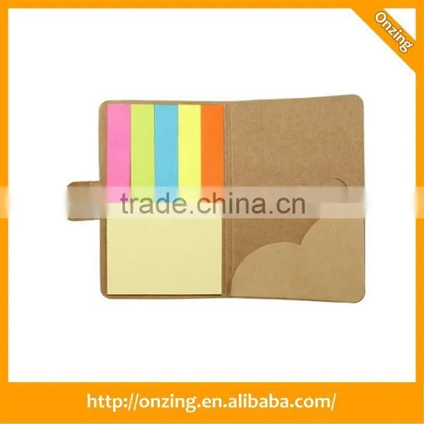 Onzing New Smart Sticky Note in Leather Case