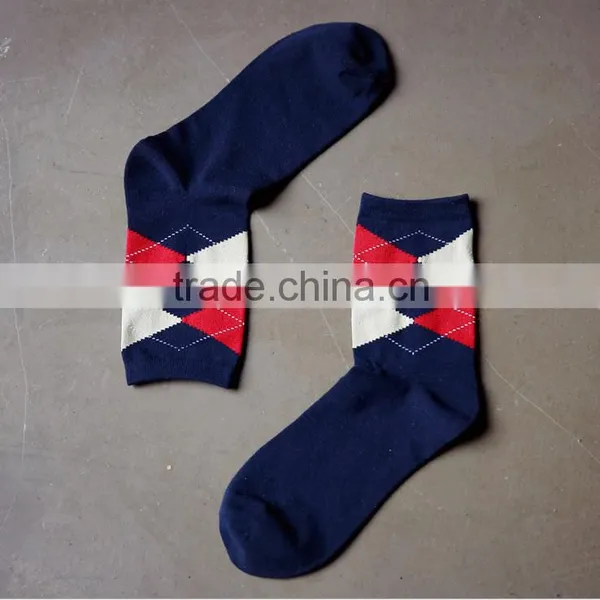 Grid Business Men Socks Wholesale photo-6