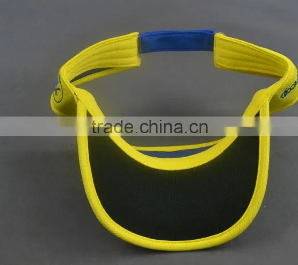 China Supplier Custom 100% Polyster Sun Visor Cap With 3D Embroidery photo-6