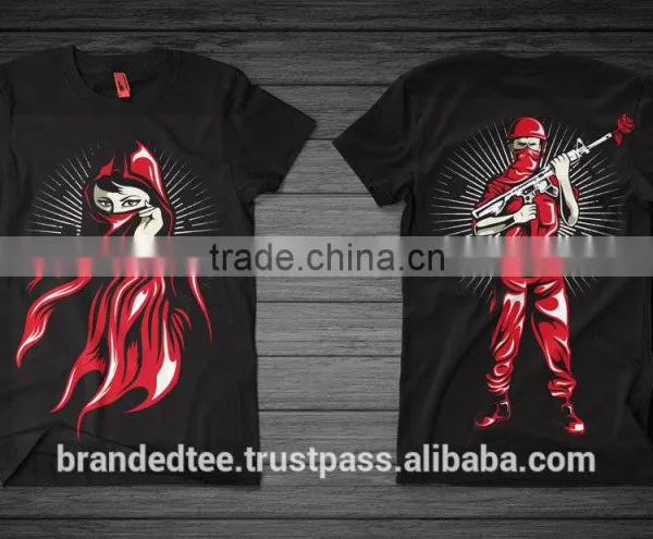 Top Girl Sexy Hot Brand Promotion Custom T-shirt Labels and Tags photo-2