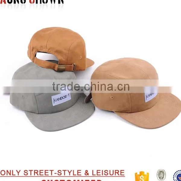 New Custom 5 Panel Suede Cap photo-4