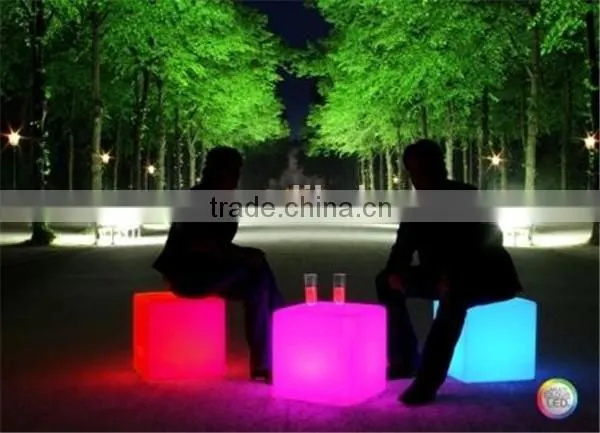 2015 Mordern Design LED Party Cube/3d Led Cube/led Cube Chair photo-5