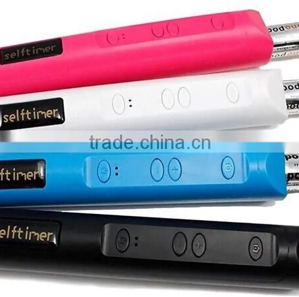 Stylish Bluetooth3.0 Wireless Selfie Stick Camera Monopod With Zoom Buttons For Android/iOS Phones photo-3