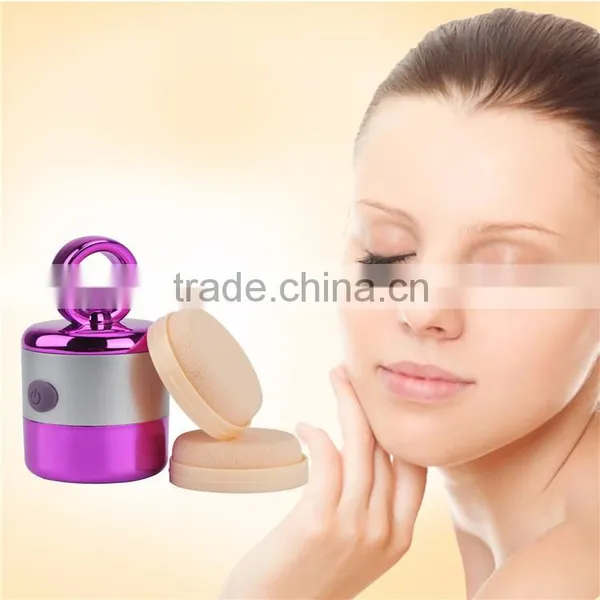 3D Electric Cosmetic Powder Puff Vibration Smart Foundation Face Powder Sponge Vibrator Makeup Beauty Spa Tool Vibrate Massage
