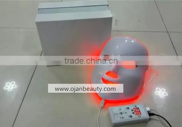 470nm Red 7 Color Led Facial Led Light Therapy Light Pdt Skin Rejuvenation Facial Mask photo-3
