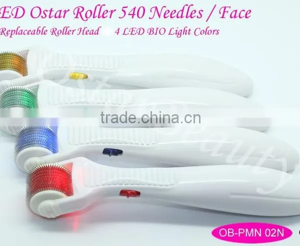 540 Photon Equipme DermaRoller Medical Roller With 4 Different LED Color Gene Biology Light photo-2