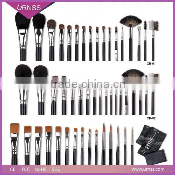 Wholesale Cosmetic Makeup Brushes Nylon Mascara Brush Metal Eyelash Brush photo-2