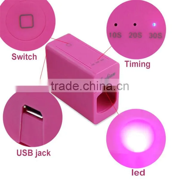 Fashionable Beauty Nail 3W Mini Portable USB Nail Led Lamp photo-2