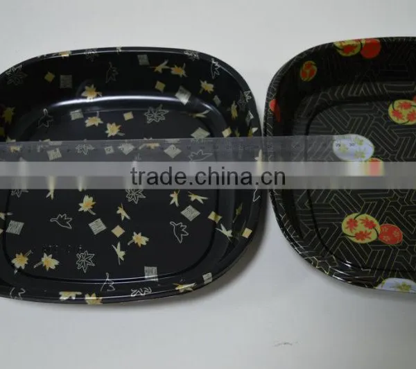 Disposable Packaging PS Plastic Sushi Take Away Box Sushi Box With Clear Lid photo-2