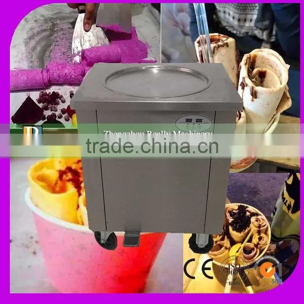 Most Popular 110V/220V Imported Compressor Rolled Fried Ice Cream Making photo-3