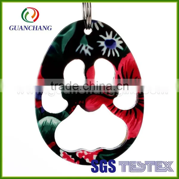 New Invention Fashion Mask Logo Printing Key Chain Aluminum Beer Bottle Opener photo-3