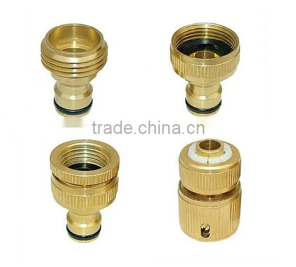 2015 3/4'' & 1/2'' BRASS MALE HOSE ADAPTOR/GARDEN HOSE CONNECTOR photo-2