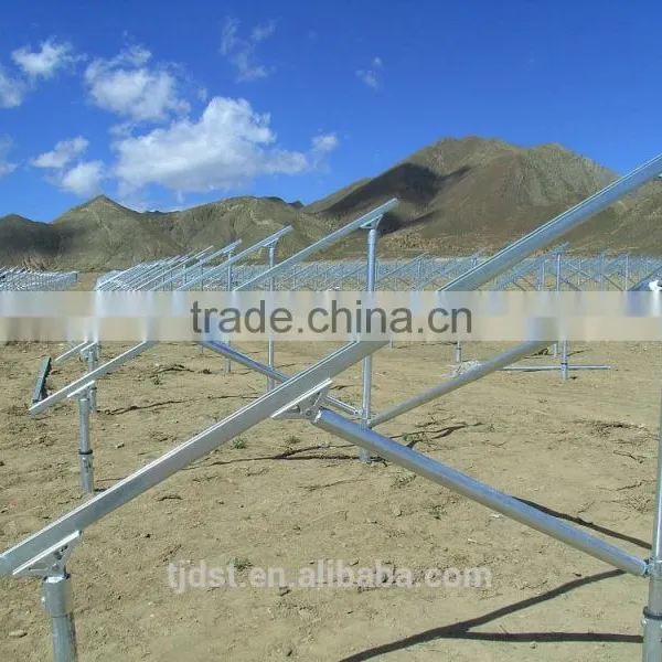 Slope Roof Photovoltaic Stents/ Solar Galvanized Mounting Bracket photo-2