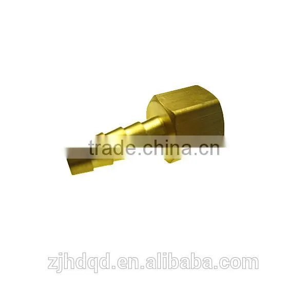 CNC Brass NPT Female Hose Barb Fitting photo-4