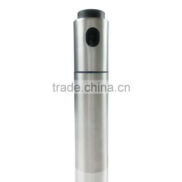 Stainless Steel Baking Olive Oil Bottle/Pot/Mister, Cooking Sprayer & Dispenser, Silver photo-2