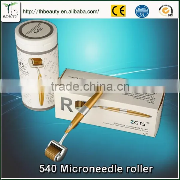CE Titanium Wrinkle Remover 0.75mm Derma Roller Micro Needles Factory Price photo-3