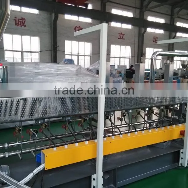 SJMS Co-rotating (Parallel) Twin-screw Granulating Machine,WPC Granules Making Machine-pelletizer Machinery,granules Extrusion m photo-4