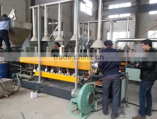 Recycled Plastic Granulating Machine Wood Plastic Granules Production Line photo-3