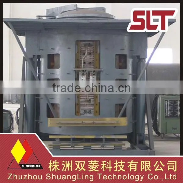 Induction Metal Electric Melting Furnace With Stainless Steel Furnace Body for Sale photo-2